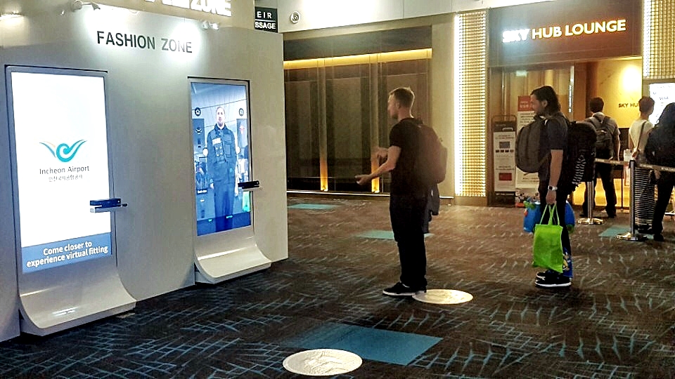 AR company FXGear installs FXMirror at Incheon International Airport