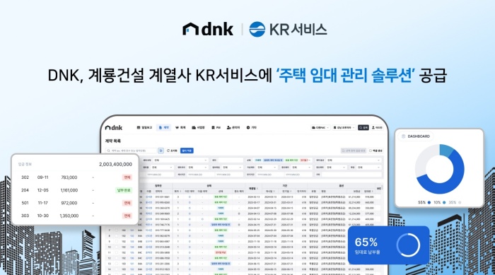 디엔케이, KR서비스에 ‘주택 임대 관리 솔루션’ 공급